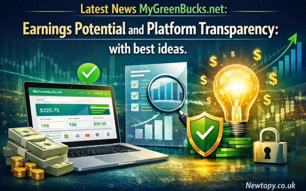 Latest News MyGreenBucks.net: Earnings Potential and Platform Transparency