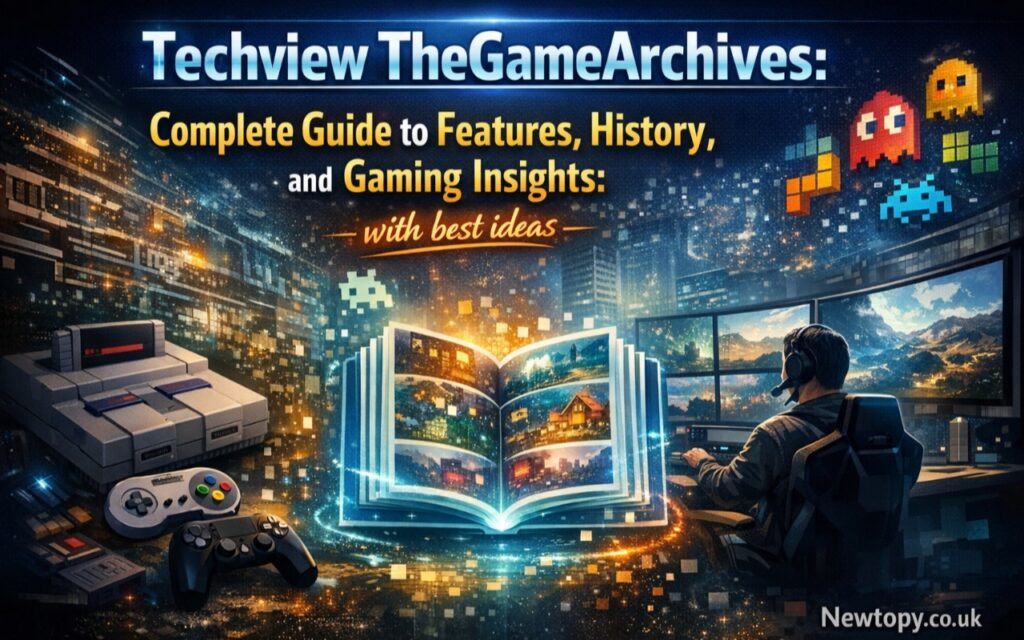 Techview TheGameArchives: Complete Guide to Features, History, and Gaming Insights