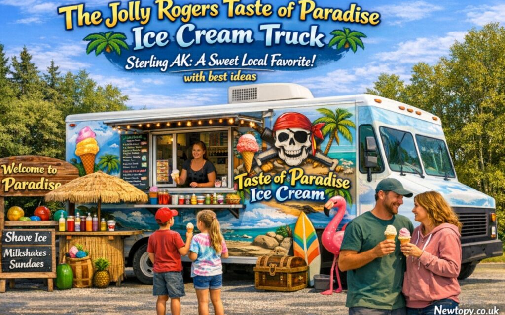 The Jolly Rogers Taste of Paradise Ice Cream Truck Sterling AK: A Sweet Local Favorite