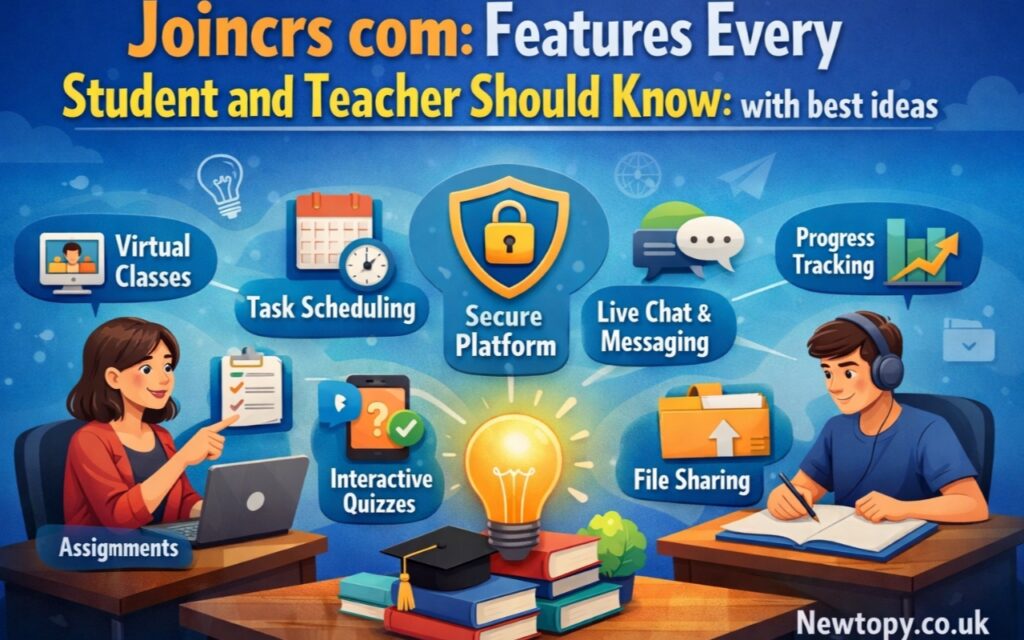 Joincrs com: Features Every Student and Teacher Should Know